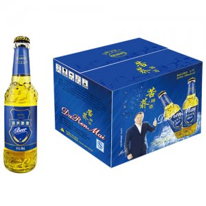 达人迈苦荞啤酒蓝标箱装500mlx12瓶