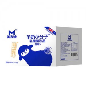 美吉姆乳酸菌饮料原味280mlx12瓶