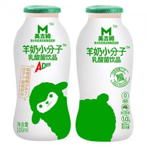 美吉姆乳酸菌饮品AD钙100ml