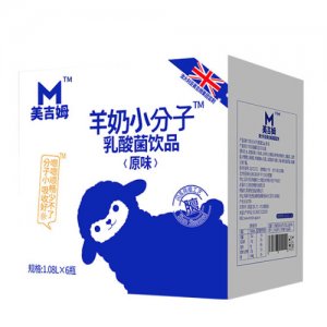 美吉姆乳酸菌饮品原味1.08Lx6瓶