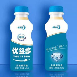 灿汁源乳酸菌饮品原味340ml