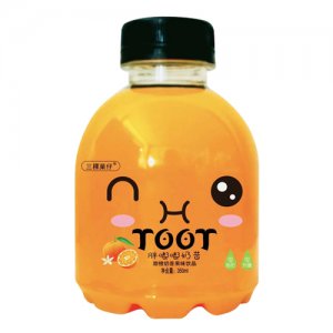 三稞菓仔胖嘟嘟奶昔果味饮品（甜橙奶昔）350ml