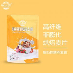 怀山源酸奶枫糖燕麦脆420g