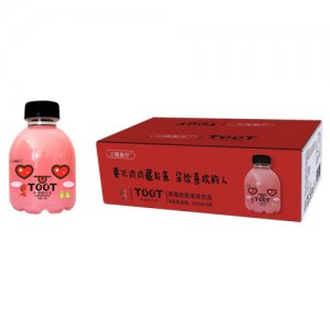 三稞菓仔草莓奶昔果味饮品简箱
