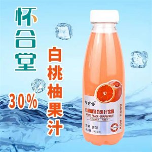 怀合堂白桃柚果汁饮料435ml