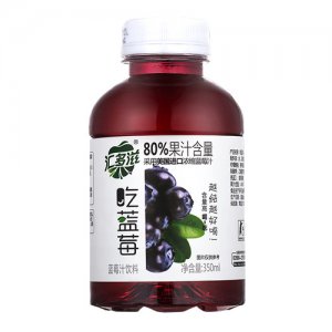 汇多滋吃蓝莓蓝莓汁饮料350ml