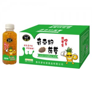 甄典奇亚籽菠萝汁饮料410mlx15瓶