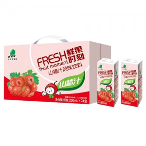 北大荒山楂汁饮料简箱