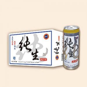 蓝浒10°纯生啤酒500mlx24罐