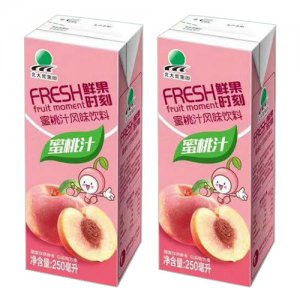 北大荒蜜桃汁饮料250ml