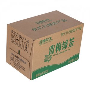 四季阳光青梅绿茶饮料1lx8瓶