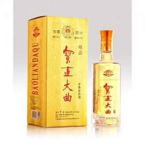 川酒精品宝莲浓香型白酒500ml