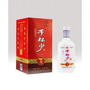 川酒千杯少银樽浓香型白酒500ml