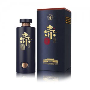 川酒赤渡酱酒蓝礼盒500ml