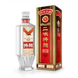川酒二峨特曲浓香型白酒500ml
