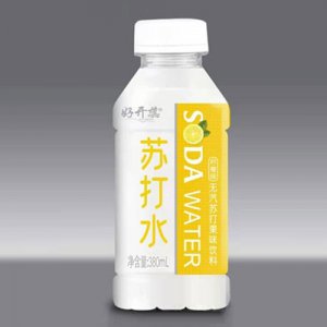 好开蕊苏打水柠檬味380ml