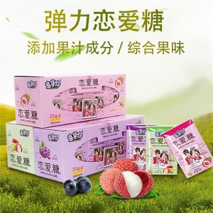 鲁鲁仔弹力恋爱糖盒装