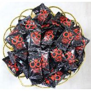 尼柚散装蜜柚软糖（木糖醇）黑色