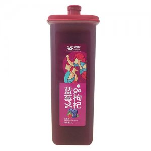 昊雨蓝莓枸杞复合果汁饮料1.5L