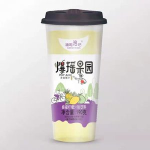 嗨喝泡吧爆摇果园冷泡果汁 蜂蜜柠檬