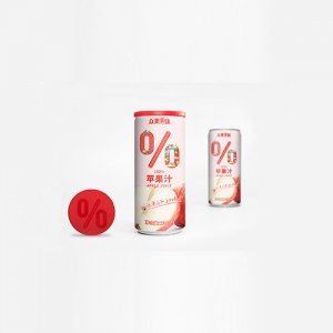 众果100%苹果汁250ML