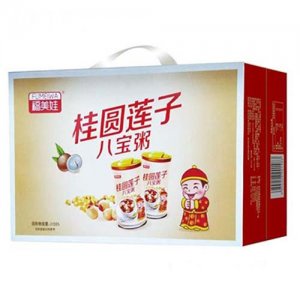 福美娃桂圆莲子营养八宝粥礼盒