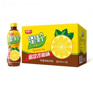 星阳光星柠港式柠檬茶饮料500mlx15瓶