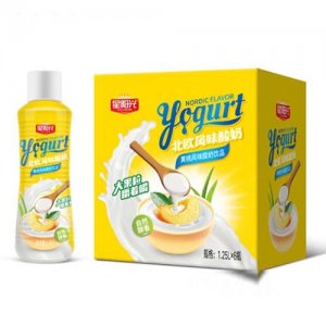 星阳光黄桃风味酸奶饮品1.25LX6
