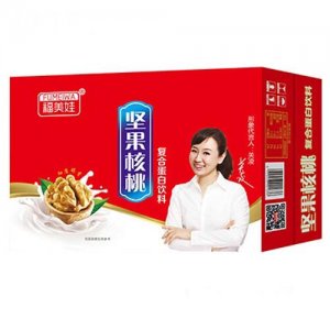 福美娃坚果核桃复合蛋白饮料箱