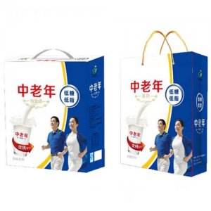 好佳佳中老年低糖低脂牧场奶
