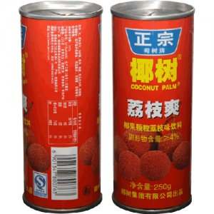 椰树荔枝爽