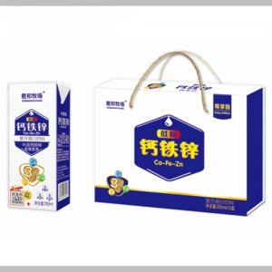 君邦牧场中老年钙铁锌复合蛋白饮料..