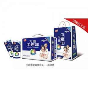 大箱无糖中老年核桃乳