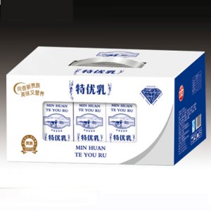 民欢特优乳牛奶箱装