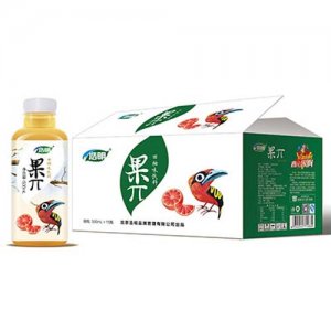 500mlx15瓶浩明果π西柚汁饮料