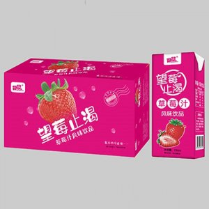 好梦望莓止渴草莓汁风味饮品