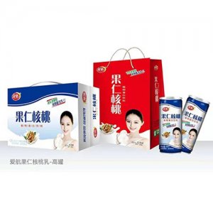 高罐爱航果仁核桃乳