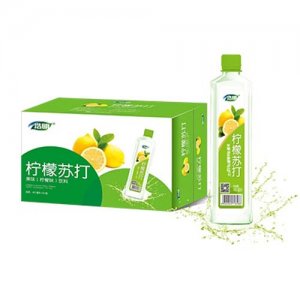 浩明柠檬苏打果味饮料400mlx24瓶