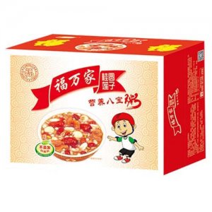 福万家桂圆莲子八宝粥箱