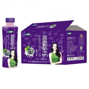 浩明蓝莓葡萄牛奶500mlX15