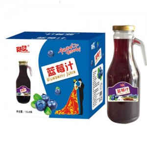好梦蓝莓汁1.5Lx6瓶