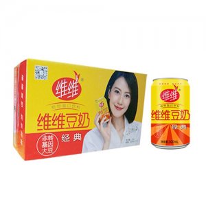 维维金罐豆奶300mlx15罐