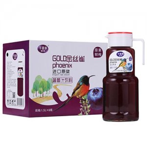 千喜多蓝莓汁饮料
