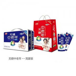 高罐核桃花生露无糖中老年