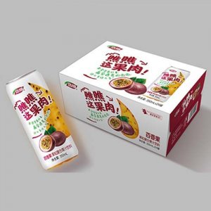 浩明瞧瞧这果肉百香果汁350mlx24