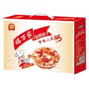 福万家桂圆莲子八宝粥手提