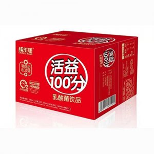 纯乐康活益乳酸菌饮品箱子盒装