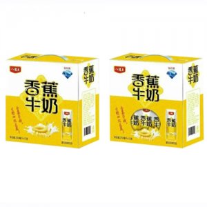 八道关香蕉牛奶250mlx12盒