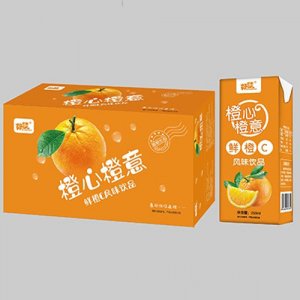 好梦橙心橙意鲜橙C风味饮品