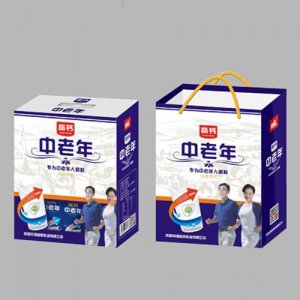 好梦中老年高钙奶礼盒装